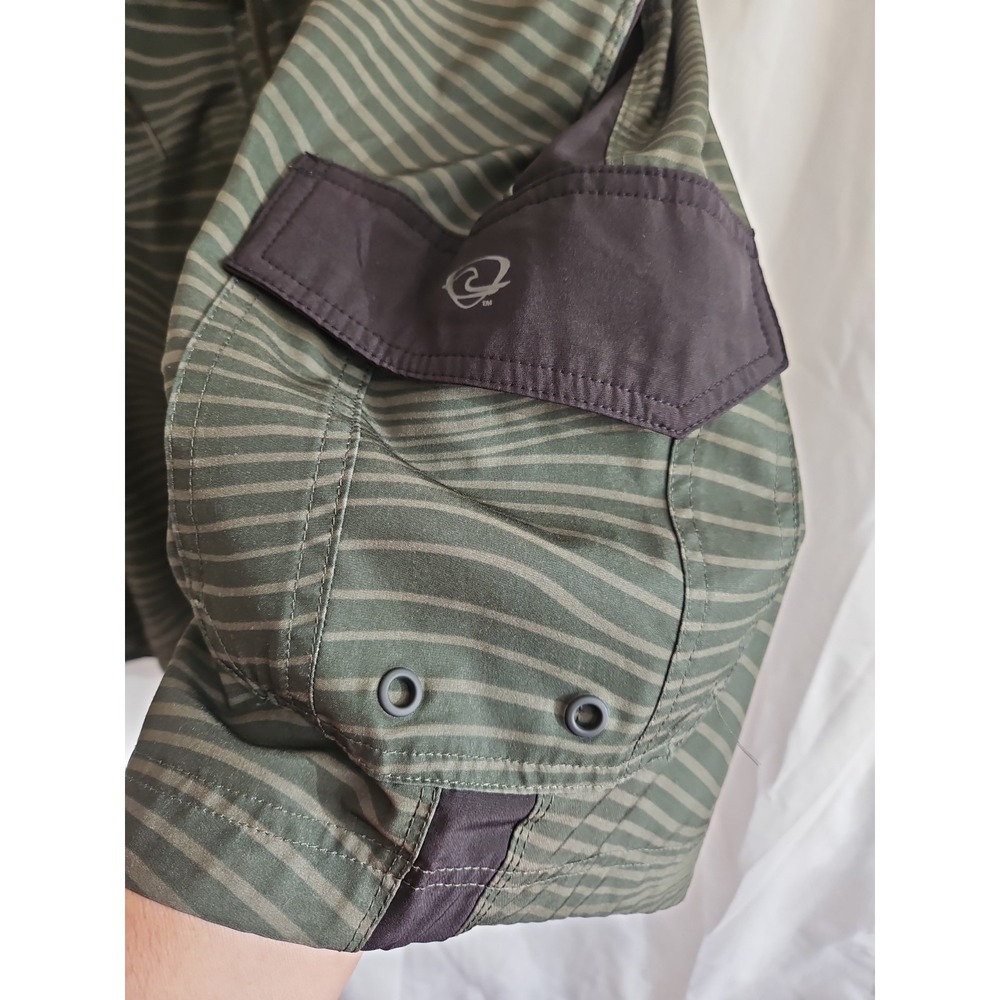Wave Zone 2x Swim Shorts Men's Green With Pockets - Picture 2 of 4